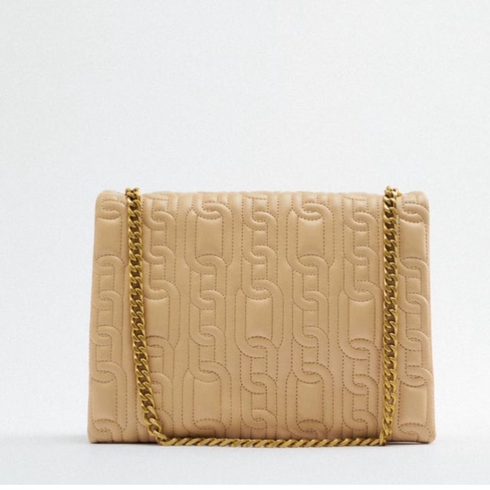 NWT Zara quilted handbag